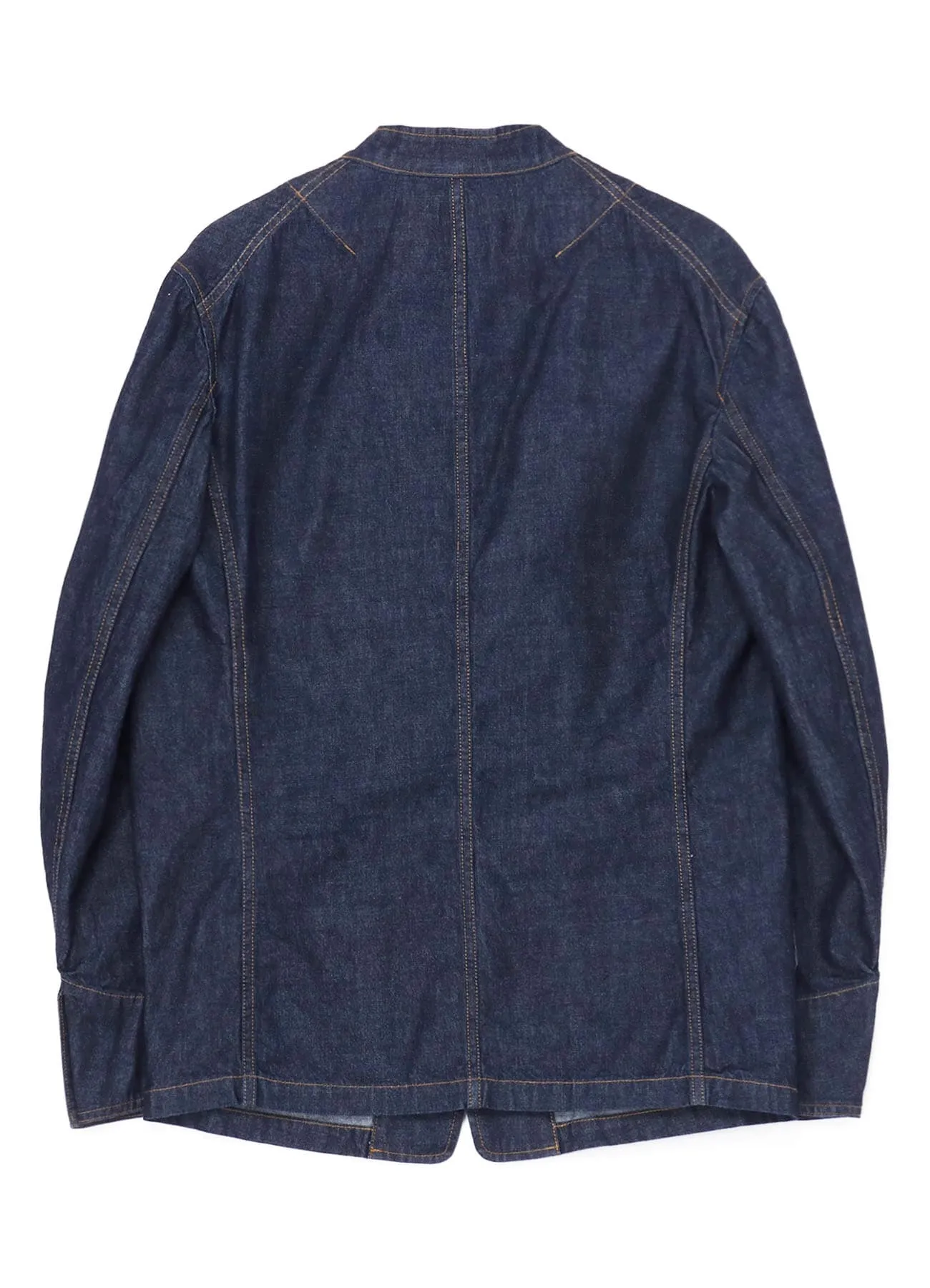 10 OZ DENIM STAND COLLAR COVERALLS JACKET