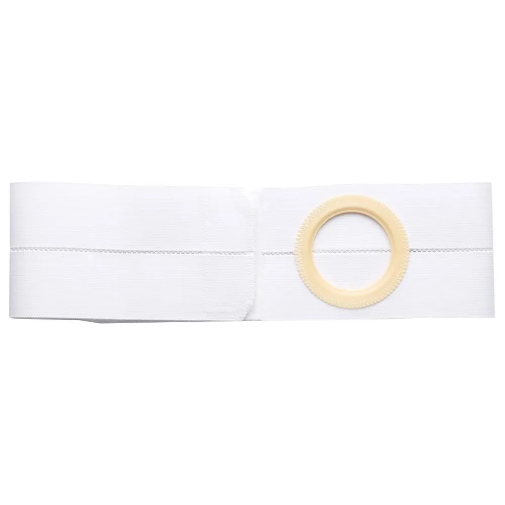 4" White, Regular Elastic, Nu-Form Belt, 2X-Large, 2-5/8" x 3-1/8" Center Opening