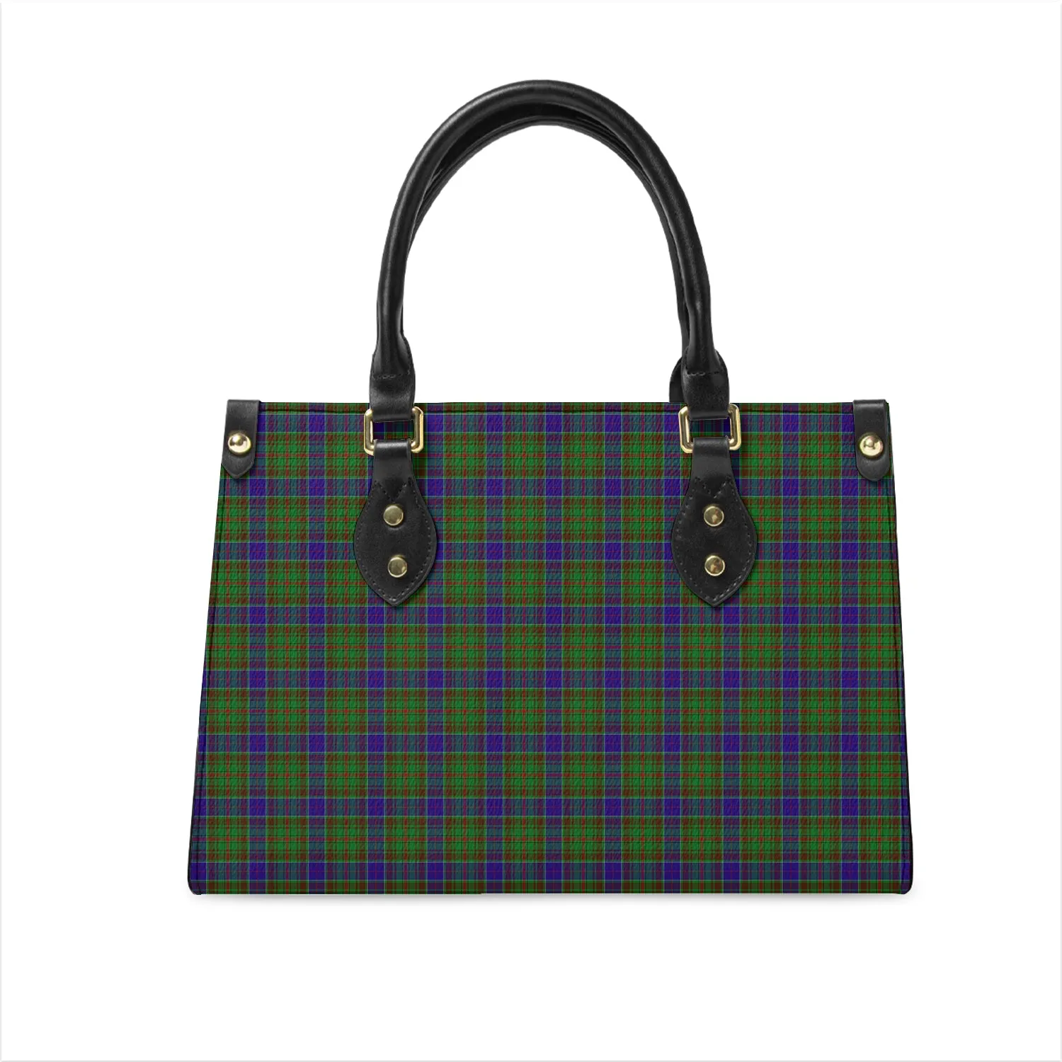 Adam Tartan Leather Bag