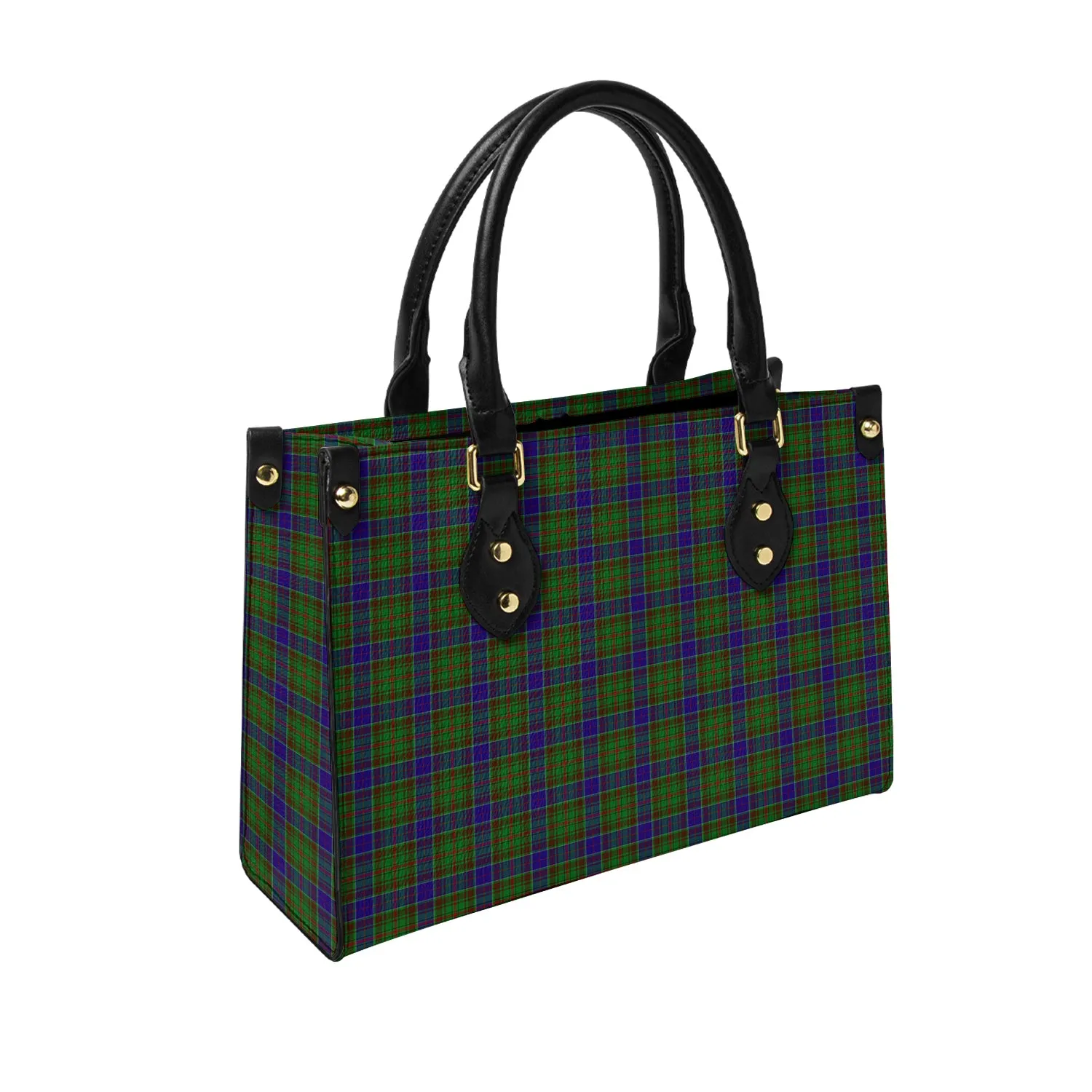 Adam Tartan Leather Bag