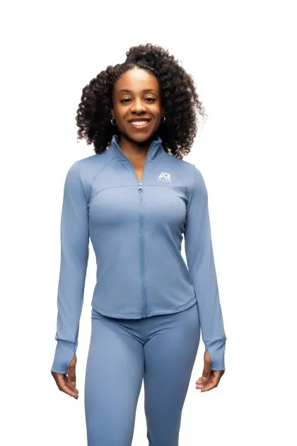 AR Sportswear Women's 2Pcs Full Zip Track top & Bottom