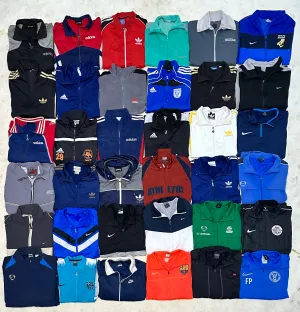 Authentic vintage Adidas/Nike track jackets 36 piece