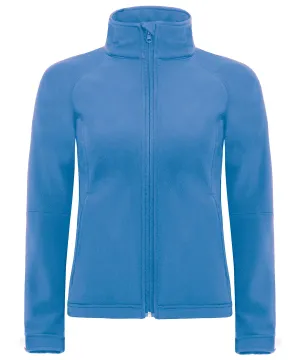 Azure - B&C Hooded softshell /women