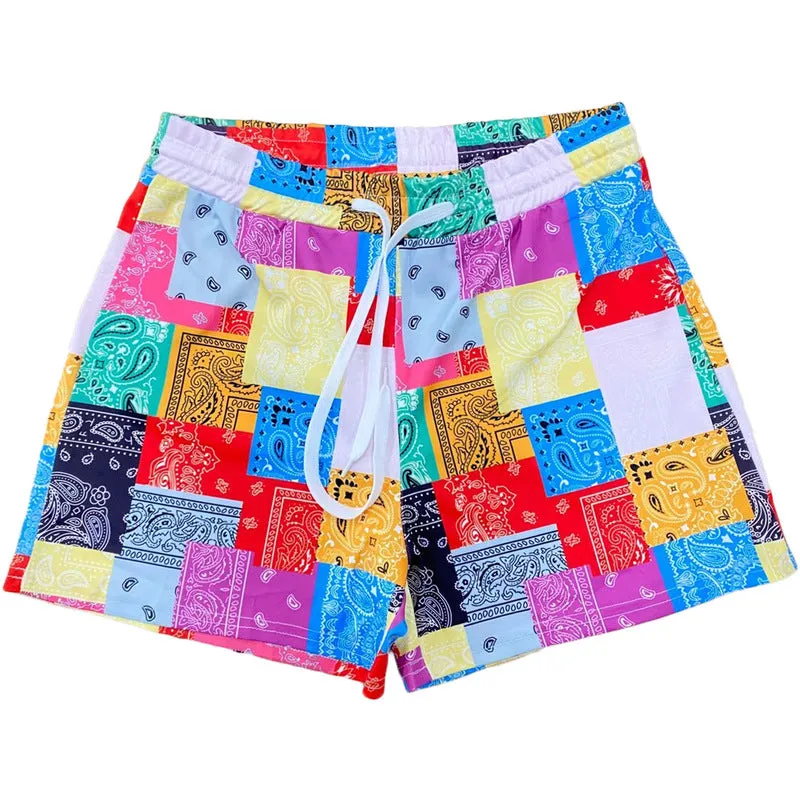 Bandana Patches Shorts