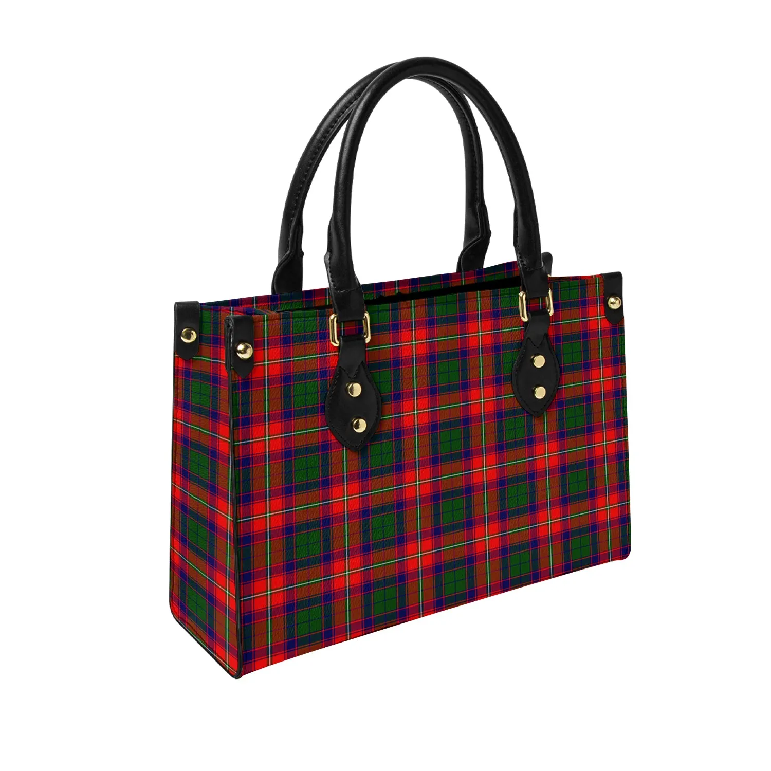 Belshes Tartan Leather Bag