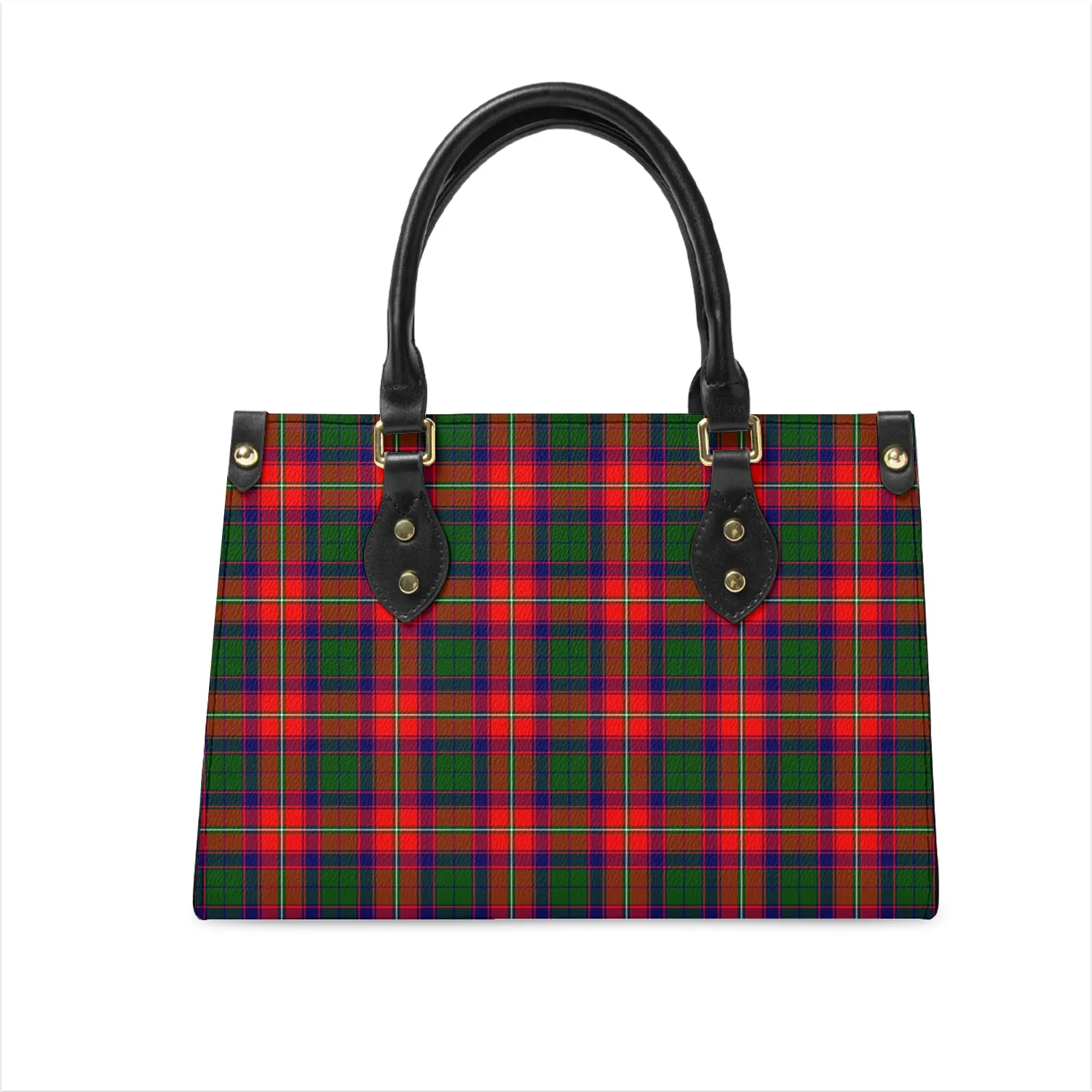 Belshes Tartan Leather Bag