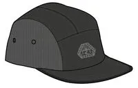 Beyond Organic 5 Panel Cap - Black