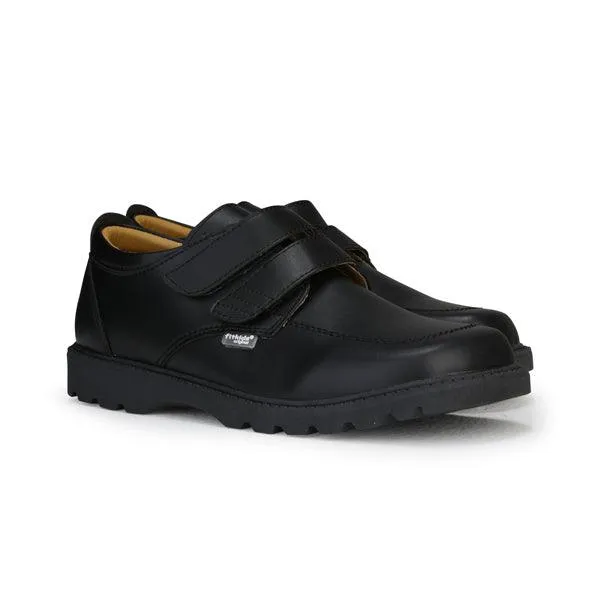 BLACK VELCROS BOYS SCHOOL SHOES