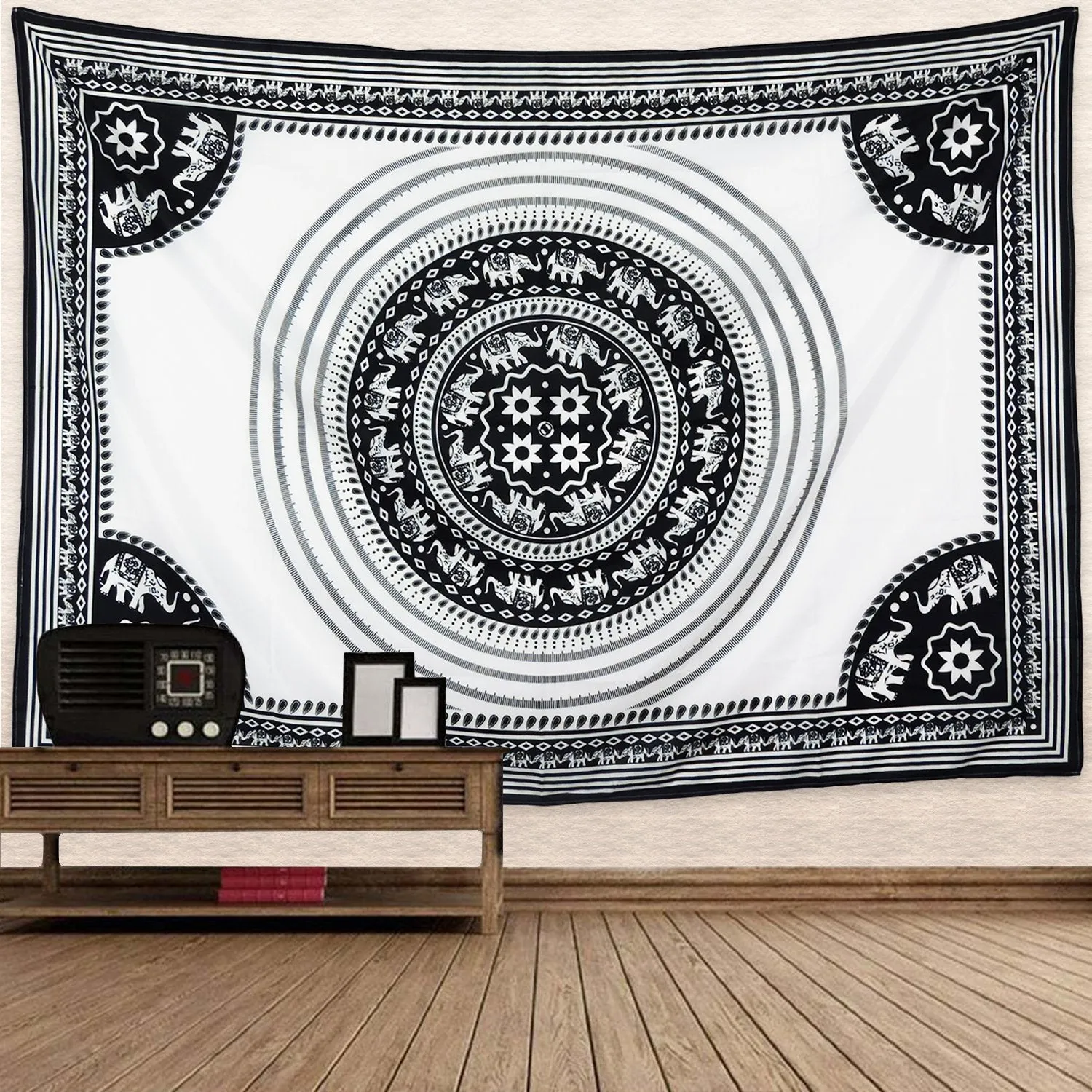 Boho Elephant Tapestry