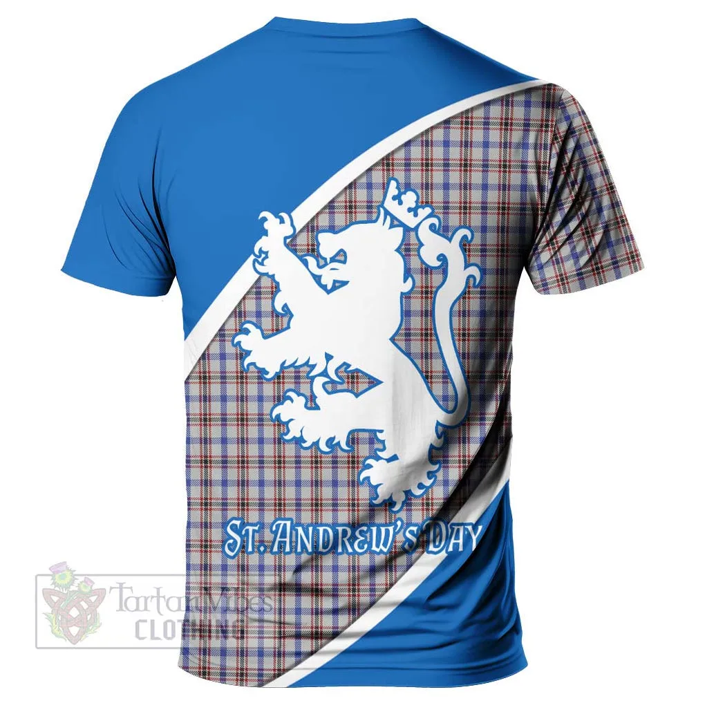 Boswell Family Crest Tartan T-Shirt Celebrate Saint Andrew's Day in Style