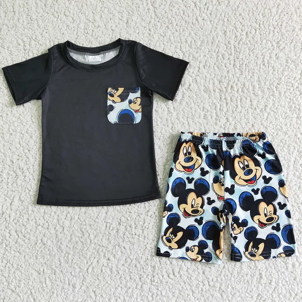 Boutique Boys Clothing Cartoon Cute Toddler Baby Boys Clothes Set BSSO0053