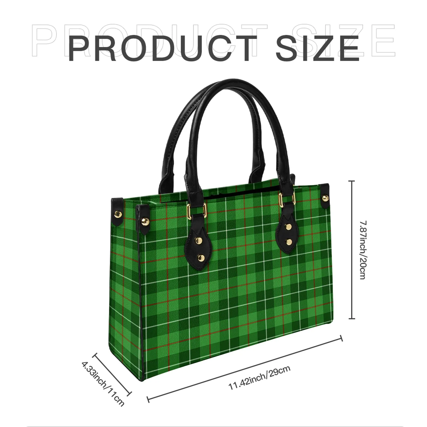 Boyle Tartan Leather Bag