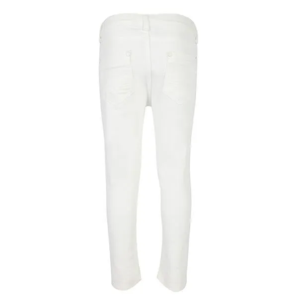 BOYS DENIM TROUSER - WHITE