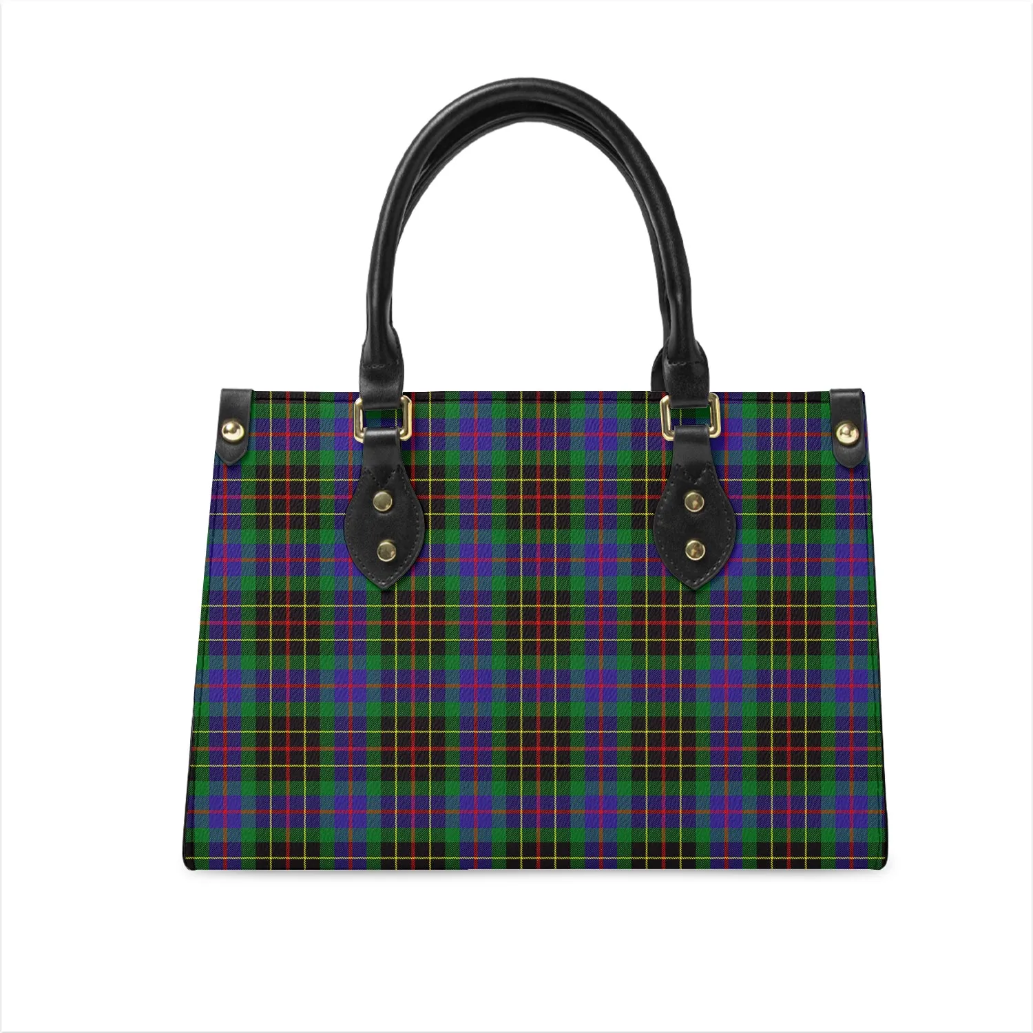 Brodie Hunting Modern Tartan Leather Bag