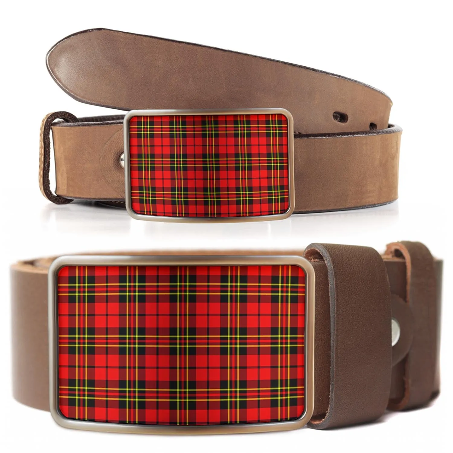 Brodie Modern Tartan Belt Buckles