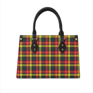 Buchanan Modern Tartan Leather Bag