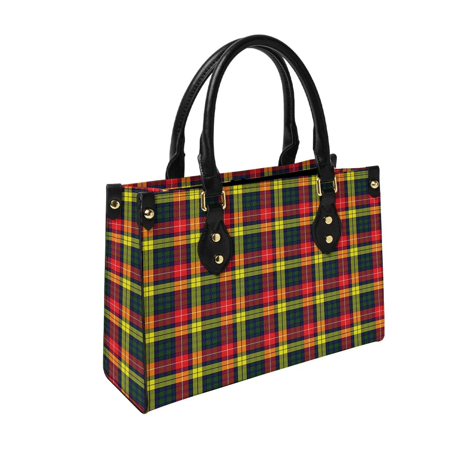 Buchanan Modern Tartan Leather Bag