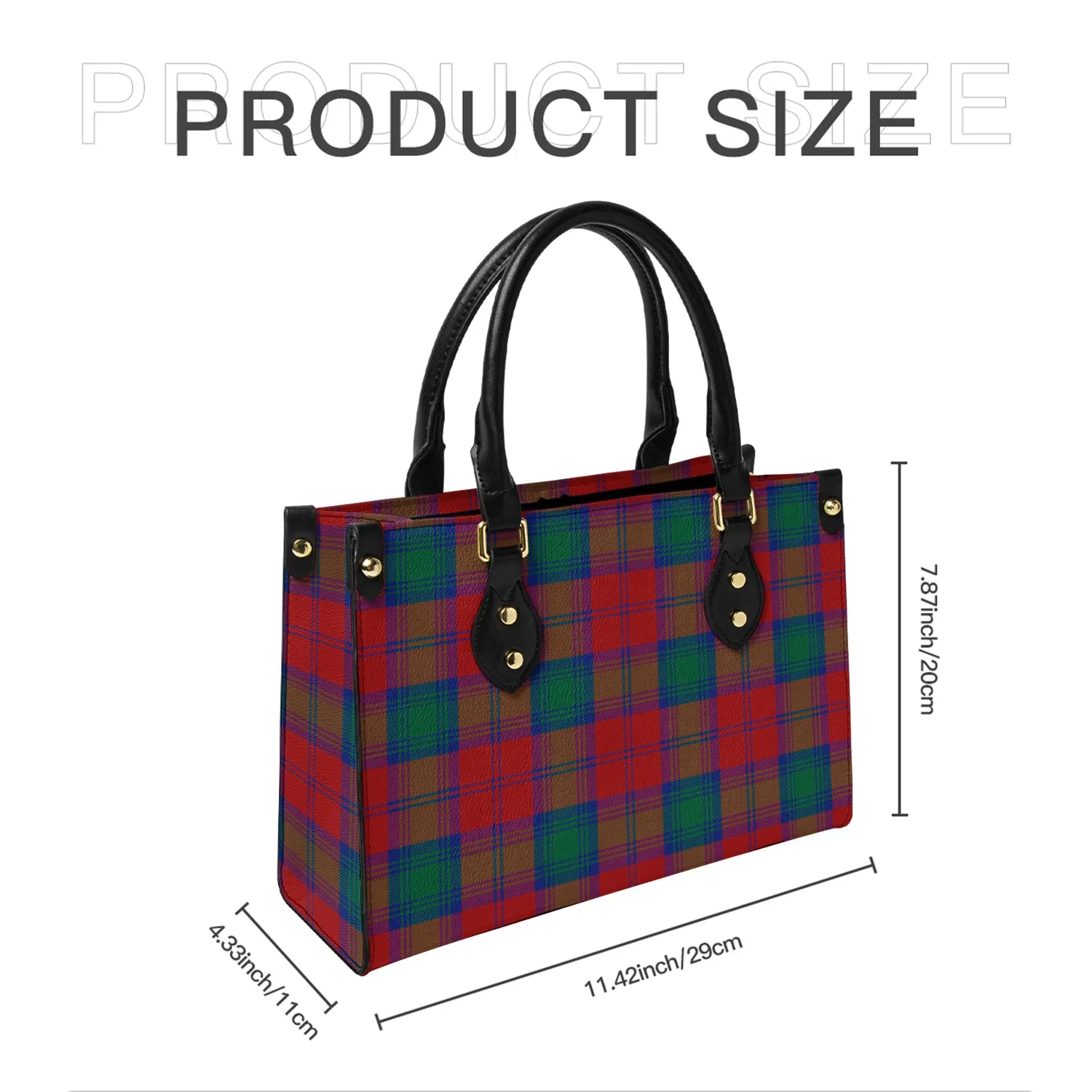 Byres (Byses) Tartan Leather Bag