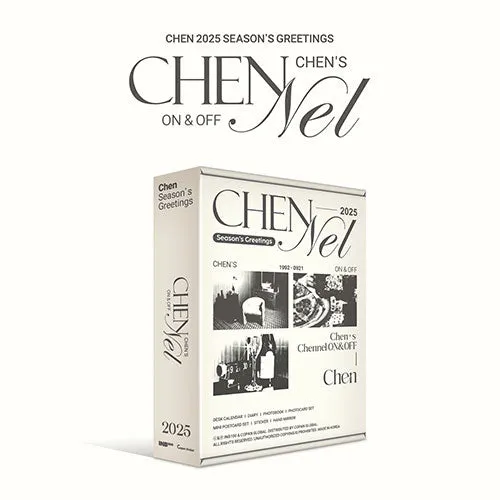 CHEN (첸) - 2025 SEASON'S GREETINGS [Chen’s Chennel ON & OFF] (  POB)