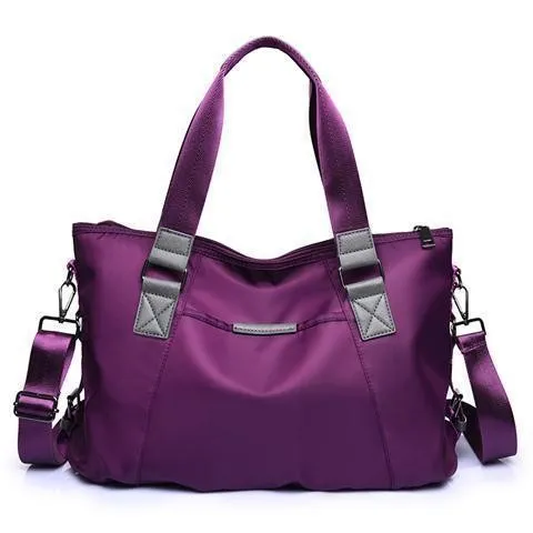 classic fashion large capacity waterproof shouler handbag