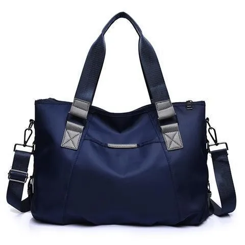 classic fashion large capacity waterproof shouler handbag