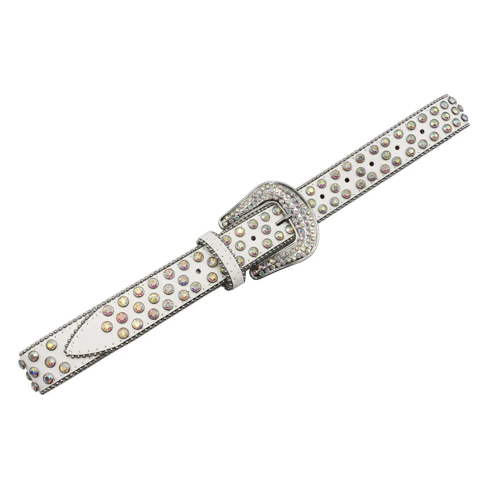 Classic style Western Y2K Rhinestone Belts Studded Women Belts