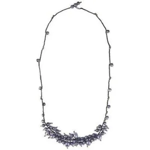 Cloud Forest Necklace in Periwinkle Faire Collection