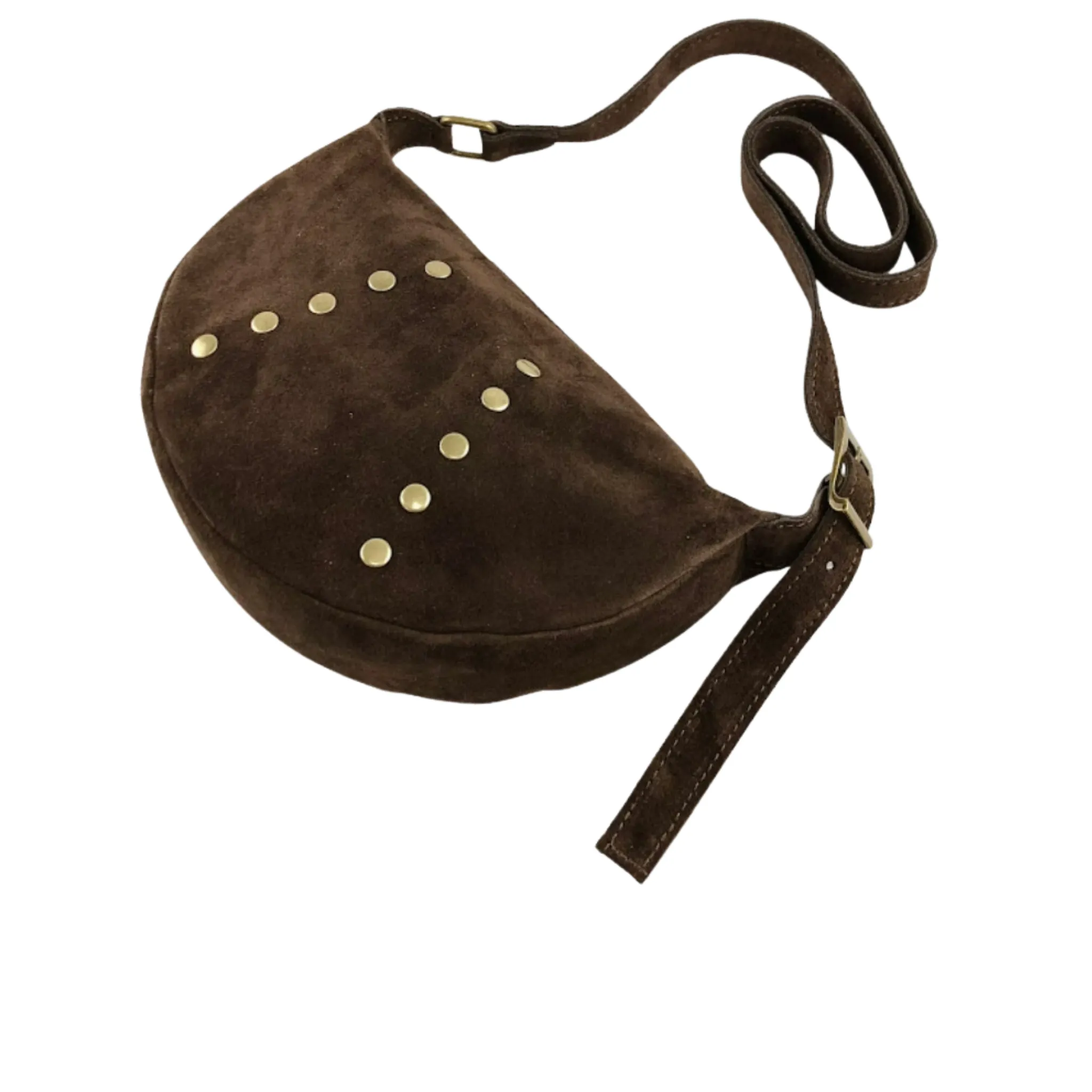 Crossbody Bag Andrea Suede Studs Bag