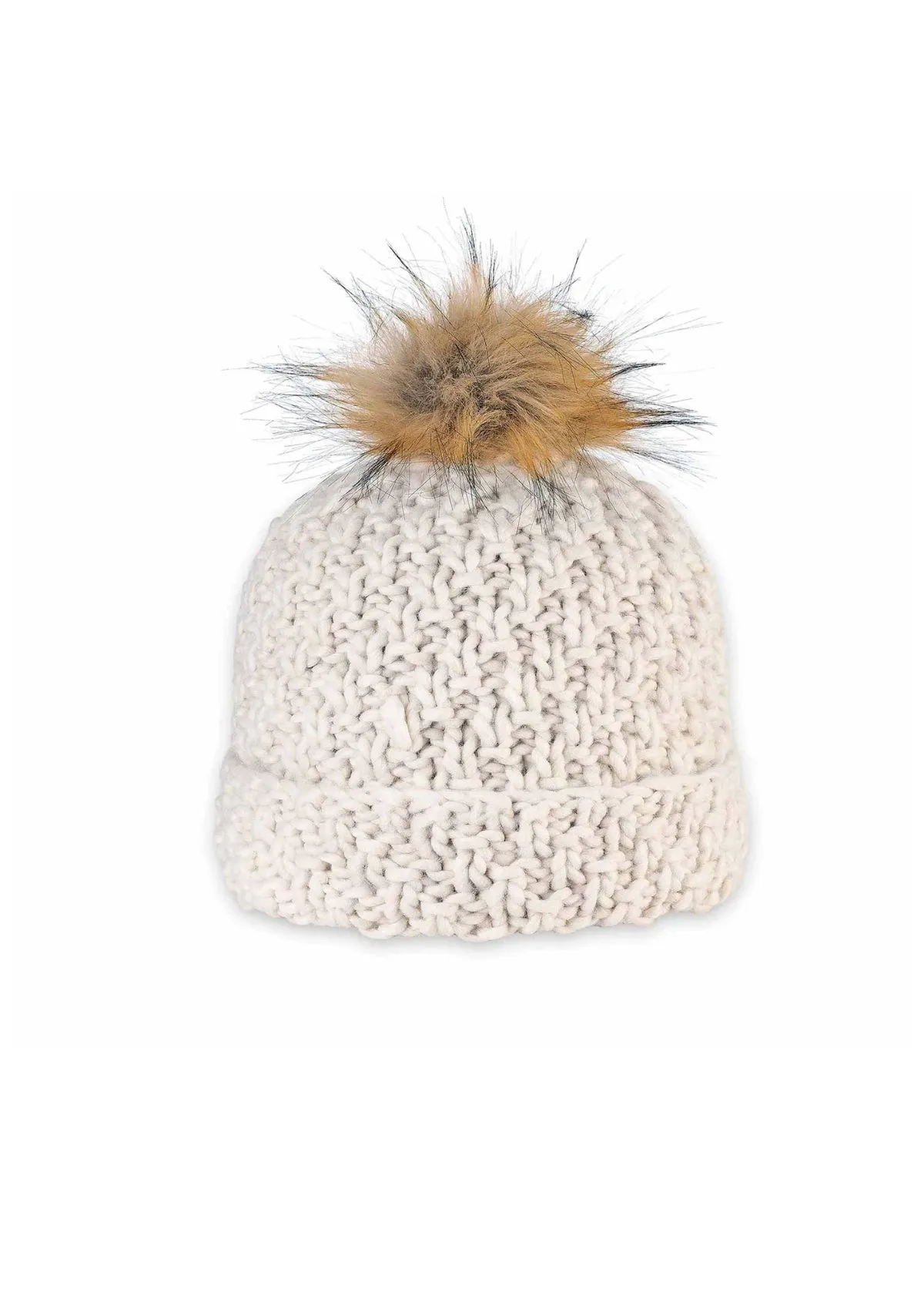 Diva Knit Beanie - Bone