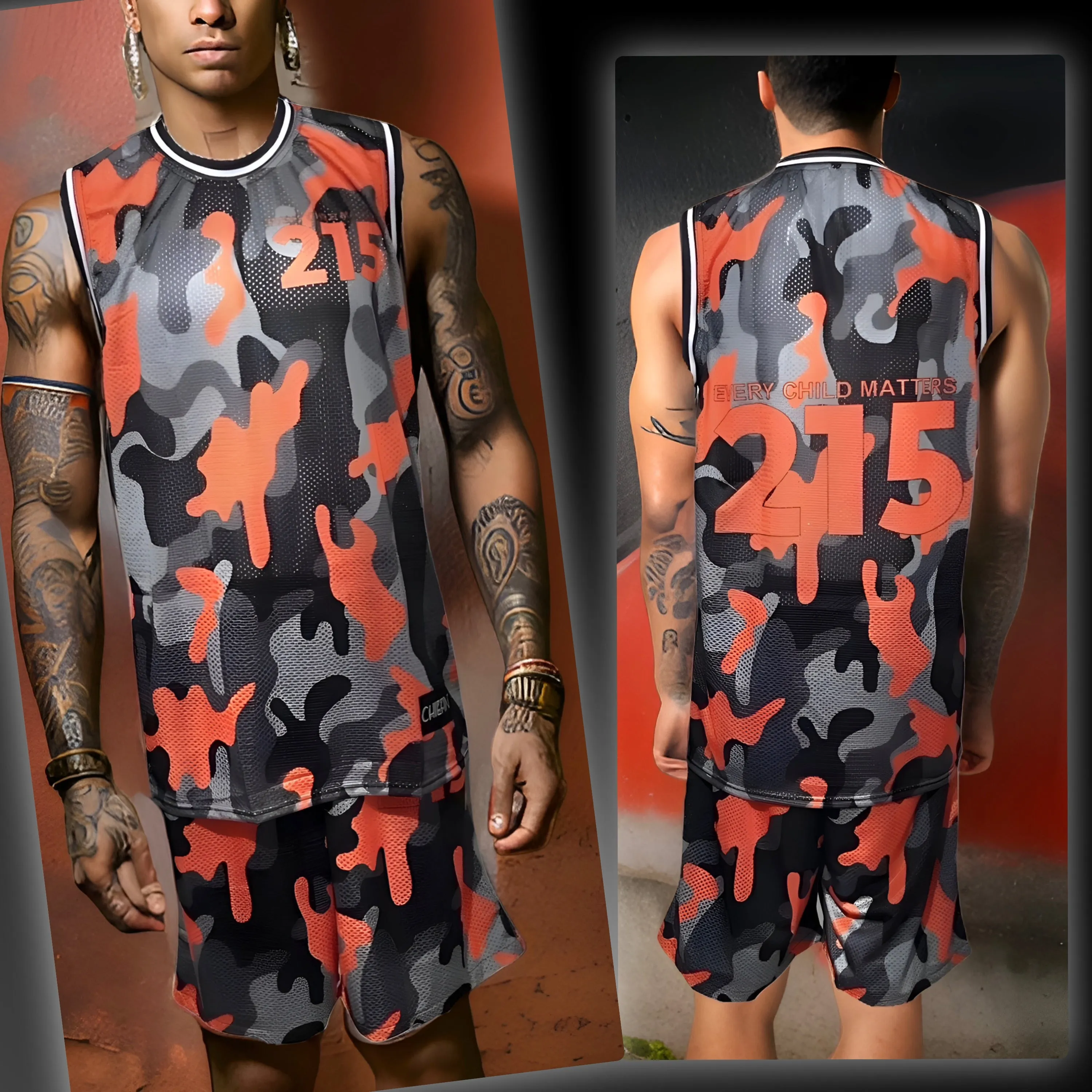 ^ECM^ MESH BASKETBALL JERSEY SETS (TALL BODY)