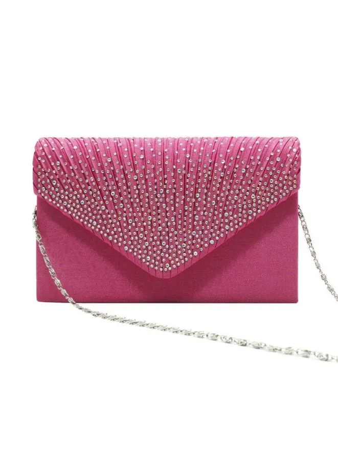 Envelope Shape Rhinestone Evening Wedding/Party Clutch