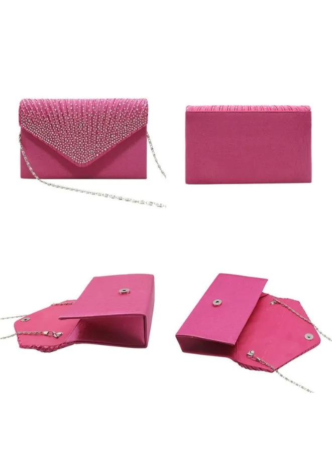 Envelope Shape Rhinestone Evening Wedding/Party Clutch