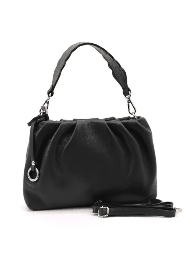 Gai Mattiolo Italian Leather  Handbag with a Detachable Shoulder Strap