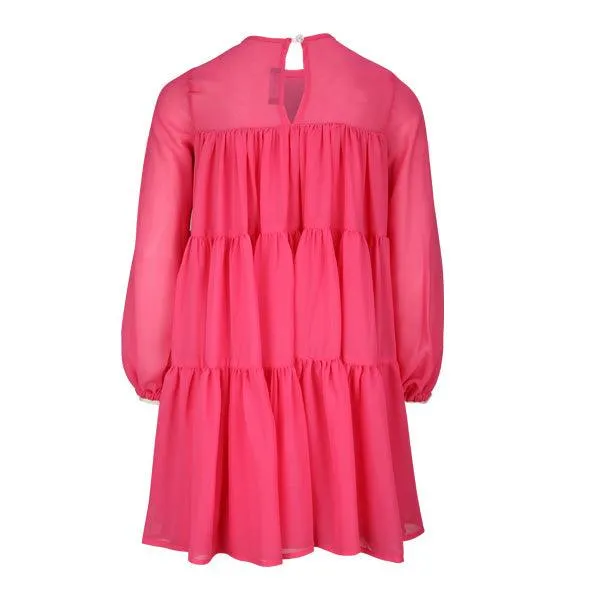 GIRLS CHIFFON CARRIBEAN DRESS