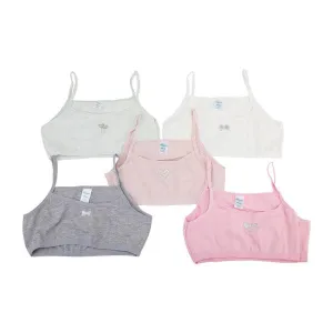 GIRLS MULTICOLOR BRA TOP SET