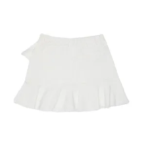 GIRLS WHITE SHORT SKIRT