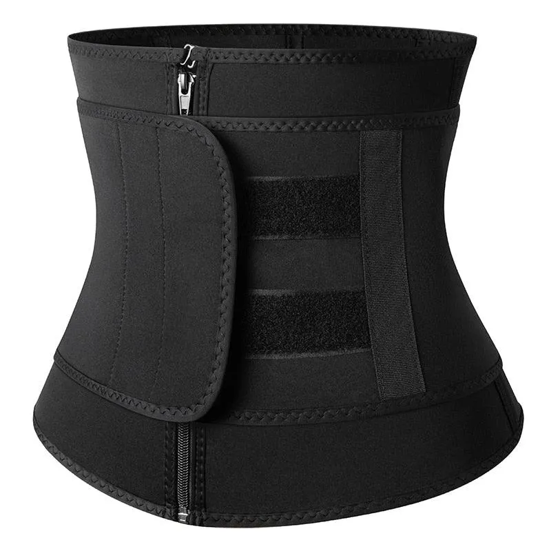 Gorgeous Sweat Shapewear - Waist Trainer Neoprene Sauna Belt For Women - Weight Loss Waist Cincher Body Shaper Tummy Control Fitness Belt (FH)(FHW1)(1U31)(1U24)