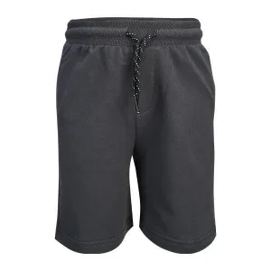 GREY BASIC BOYS SHORTS WITH SINGLE BACK POCKET