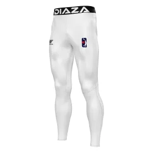 Jai Lai Compression Pants Men White