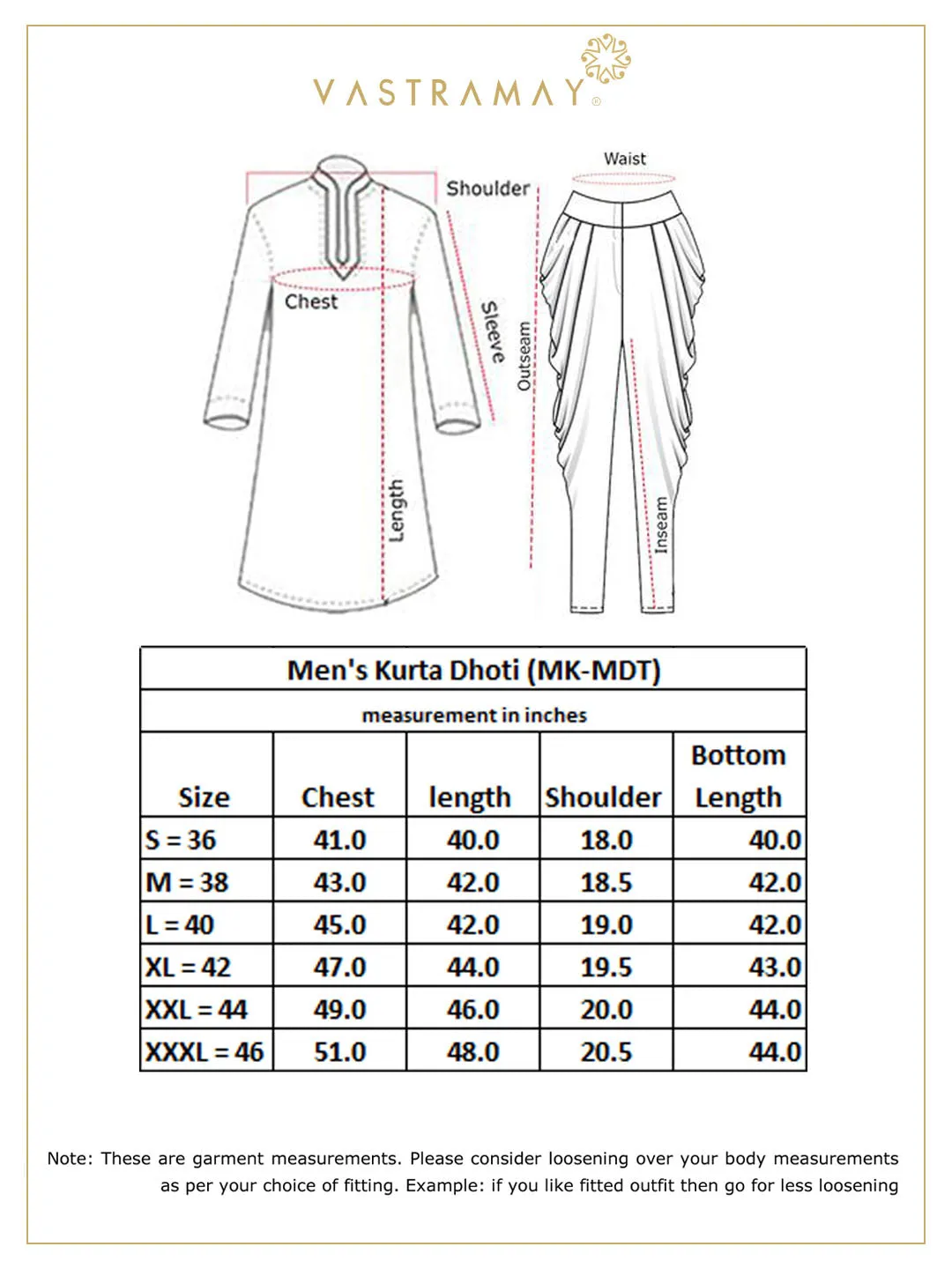 Jashvi Men's Rose Gold Cotton Blend Kurta Dhoti And Dupatta Set