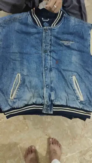 Jeans Stadium jacket A B 40 pieces