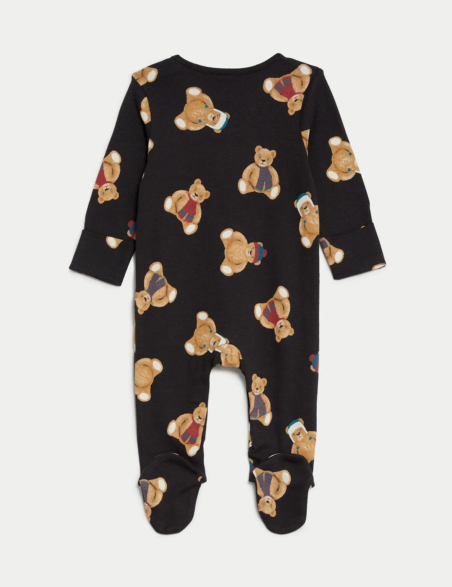 Kids' Spencer Bear Family Christmas Sleepsuit