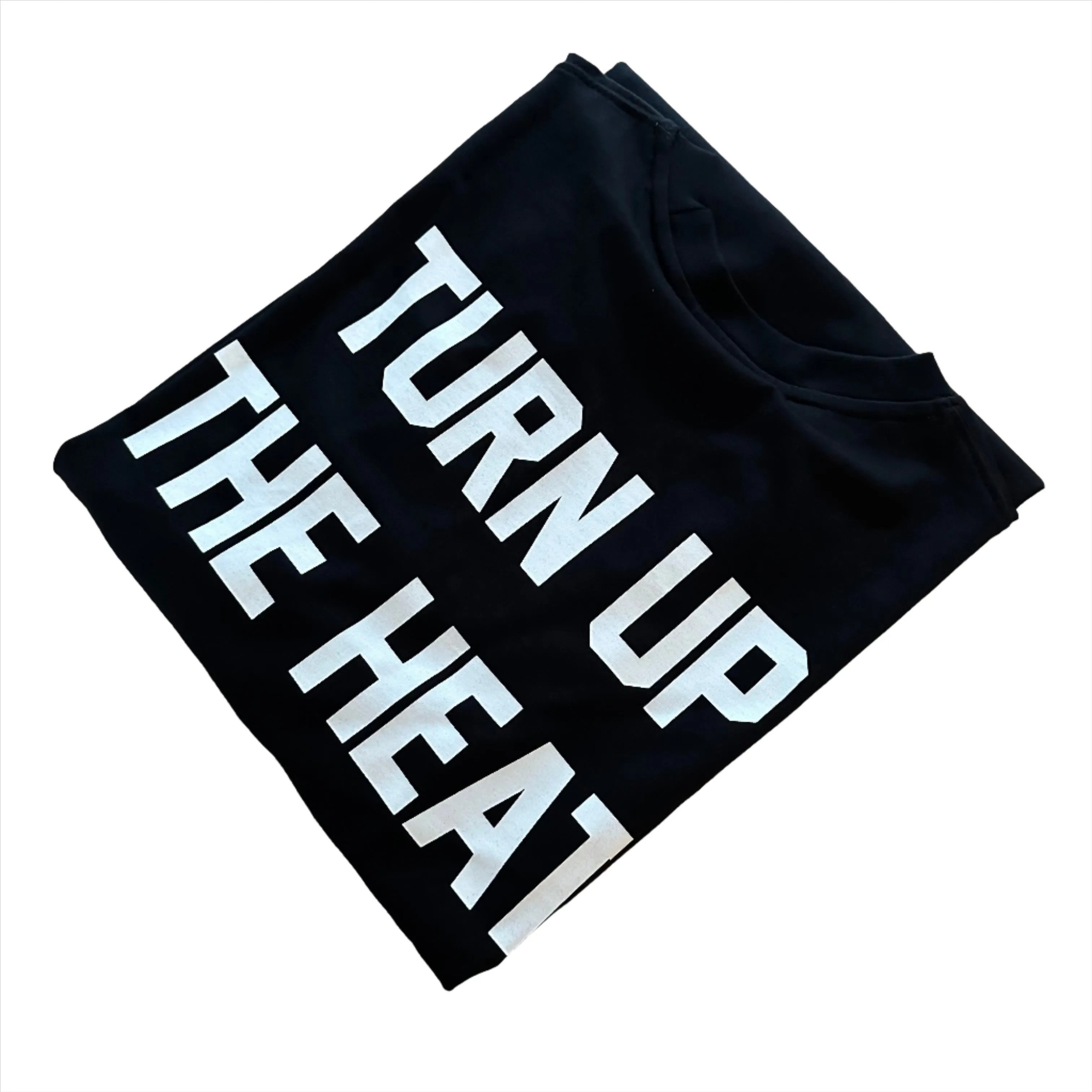 KRONK Iconic Detroit x Turn Up The Heat Regular Fit T Shirt Black