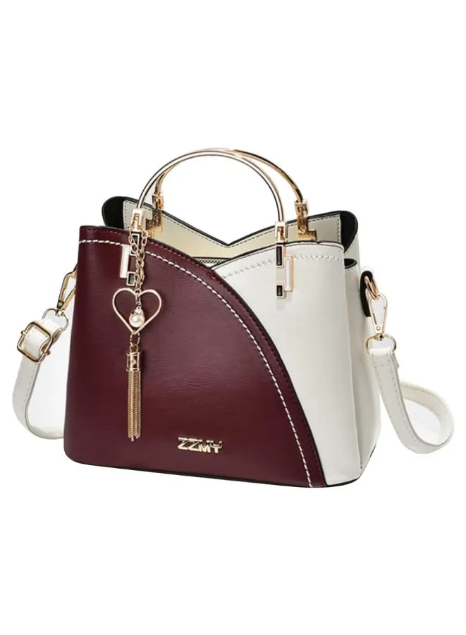 Leather Handbag for Women with Three Compartments - The Perfect Blend of Style and Functionality