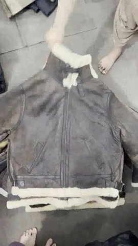 Leather sheep jackets