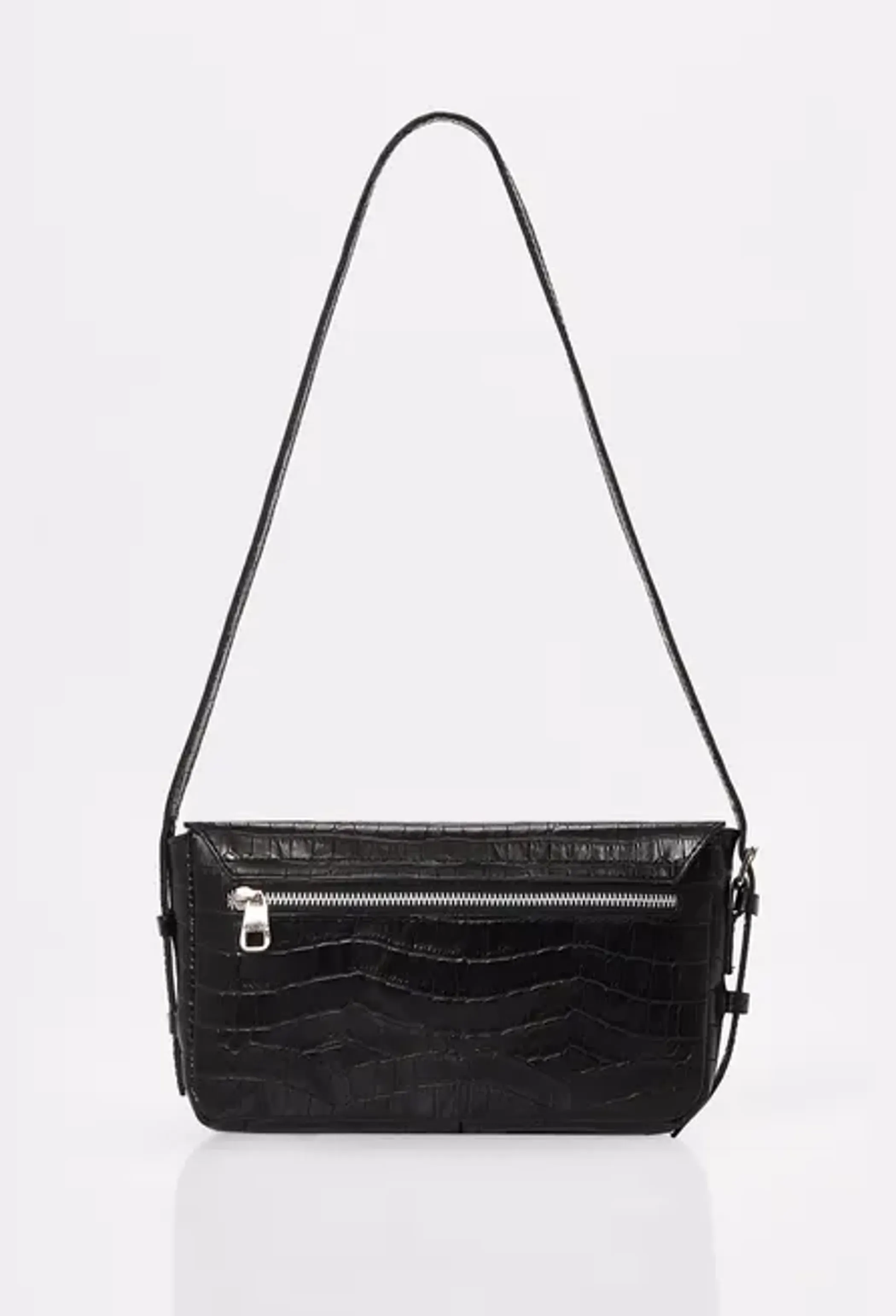 Leather Shoulder Flap Bag 'Gwen'