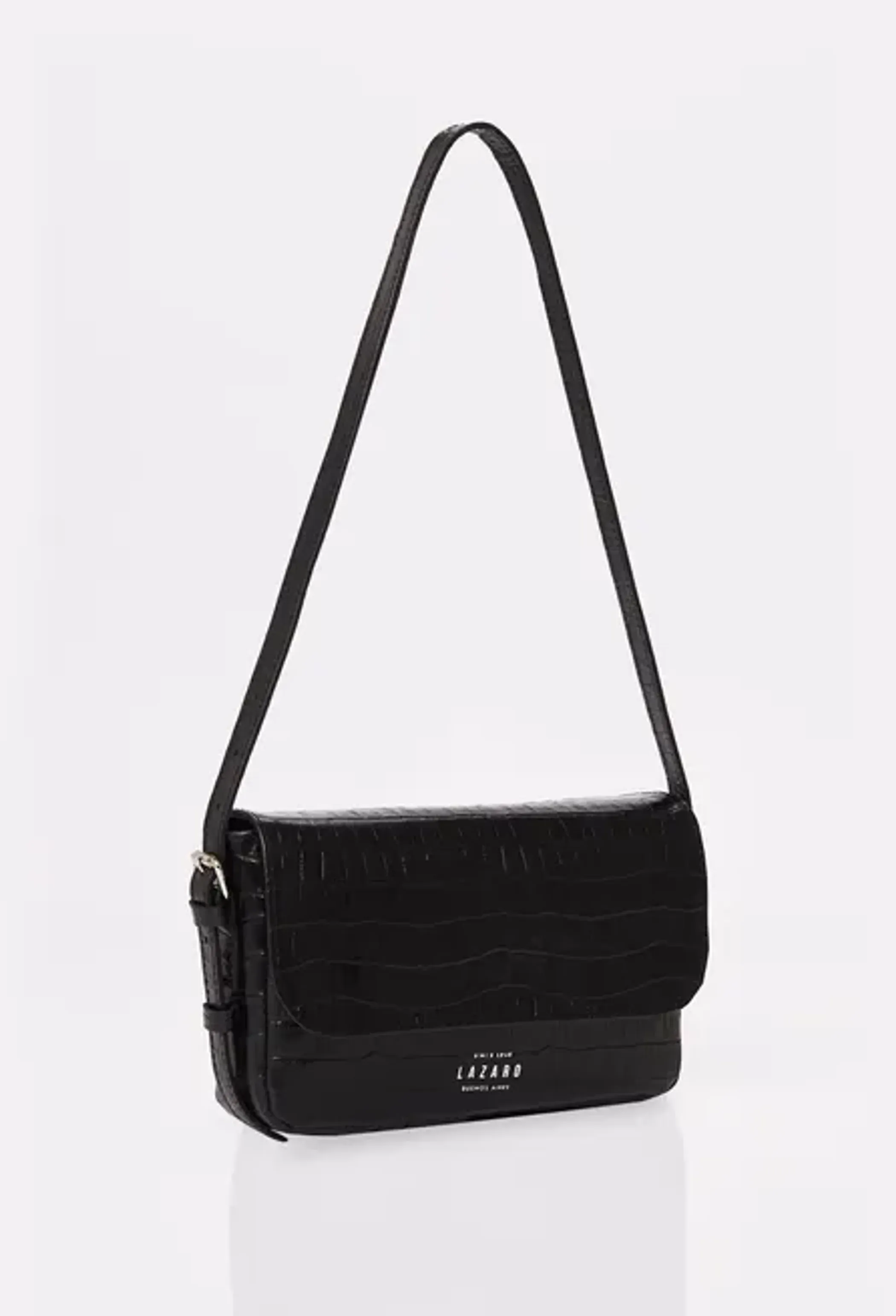 Leather Shoulder Flap Bag 'Gwen'