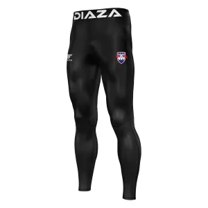 Manhattan Kickers Compression Pants Men Black