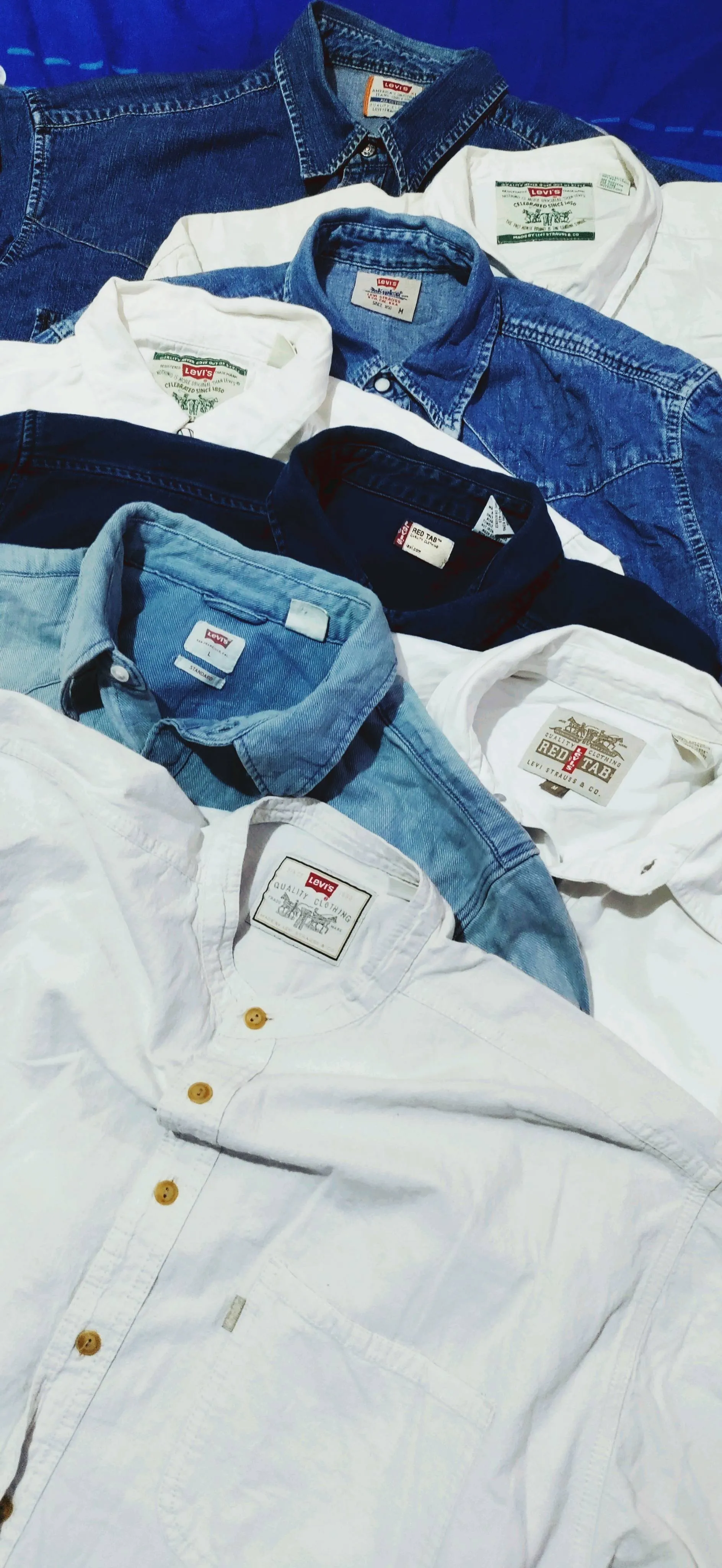 Man's vintage Levis shirts