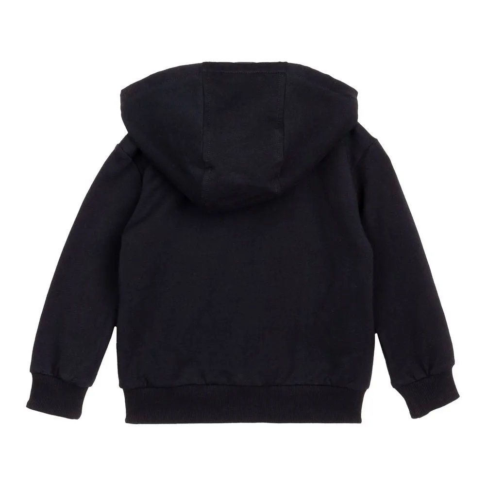 Miles the Label Basics Organic Cotton French Terry Zip-Up Hoodie